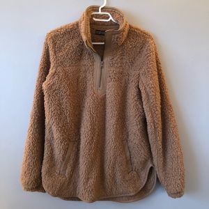 Abercrombie & Fitch Sherpa 1/2 Zip